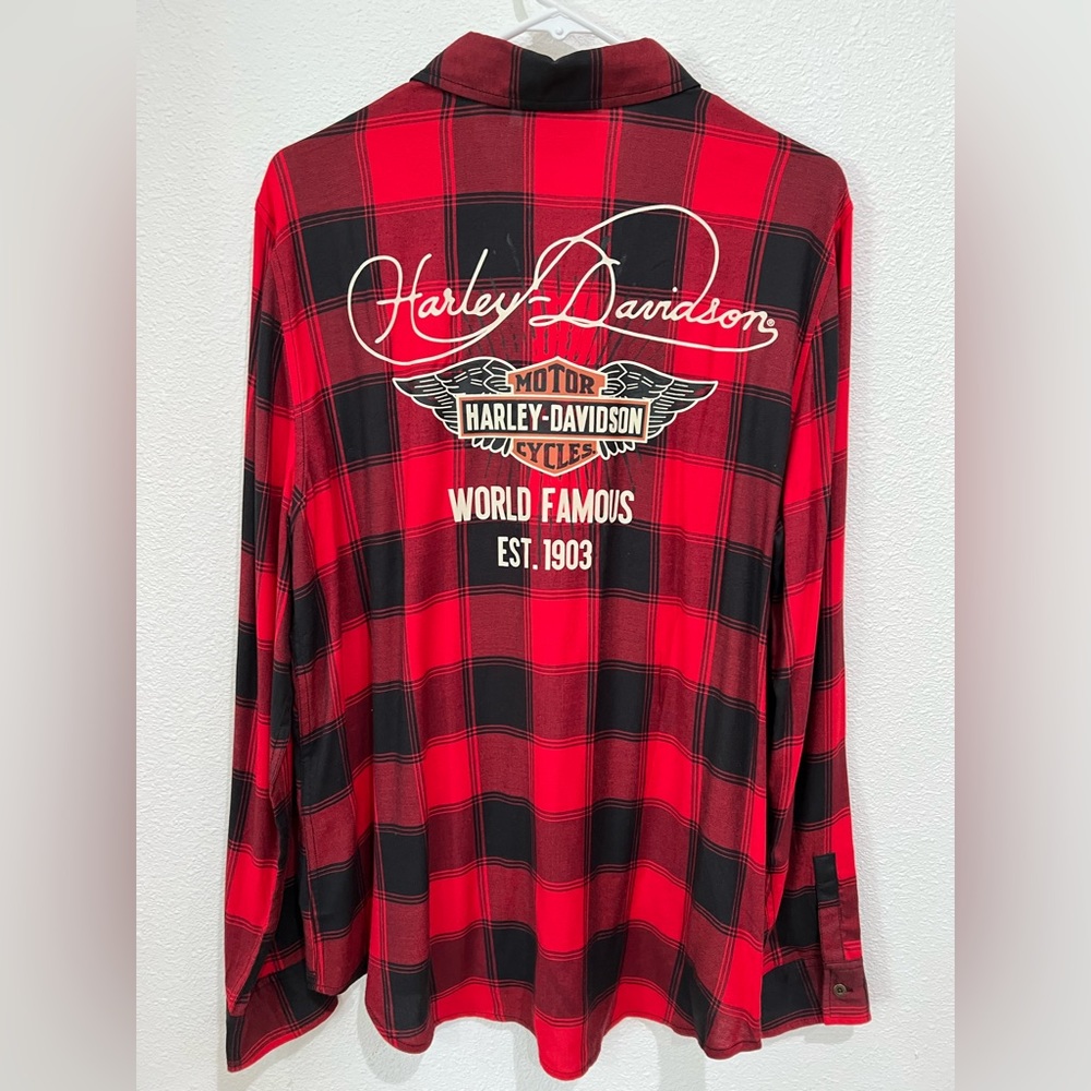 Women’s Harley-Davidson Plaid Shirt